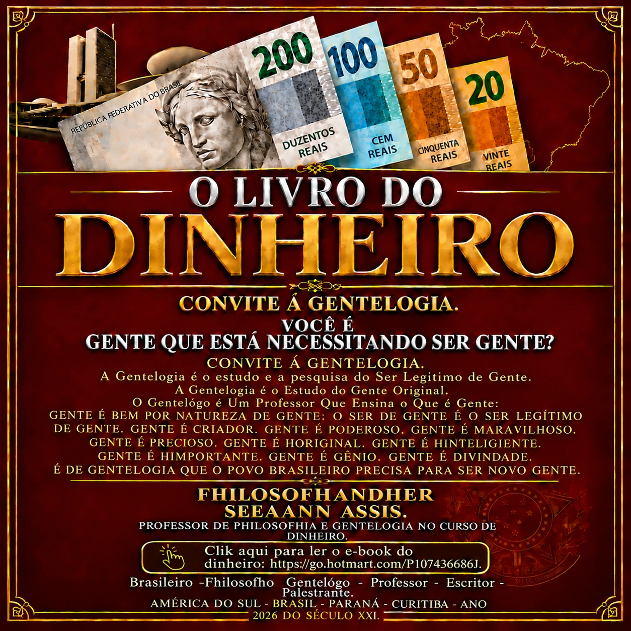 O Livro do Dinheiro — Convite à Gentelogia